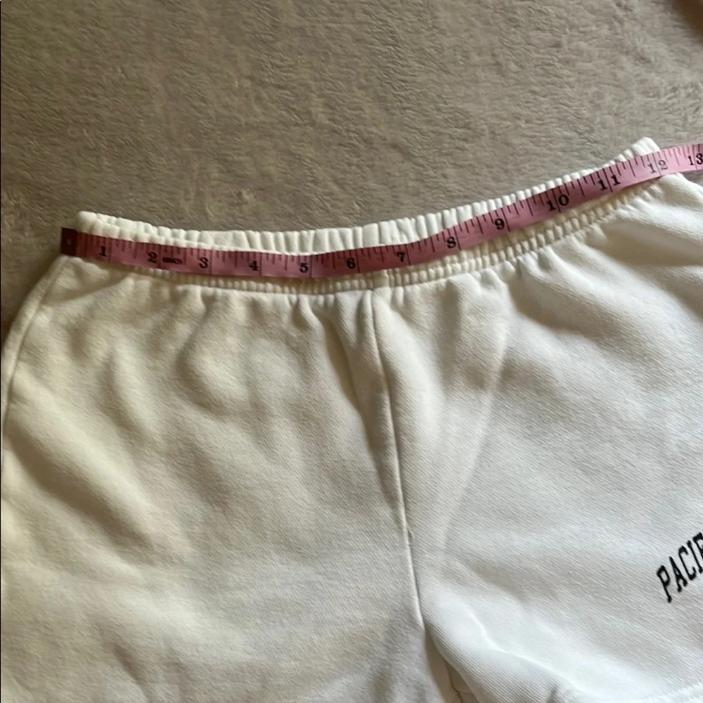 Pacific Sunwear PacSun White Athletic Women's Shorts S - Picture 2 of 6